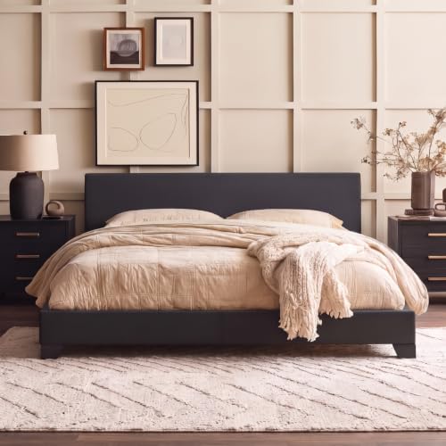 Adjustable Headboard Platform Bed