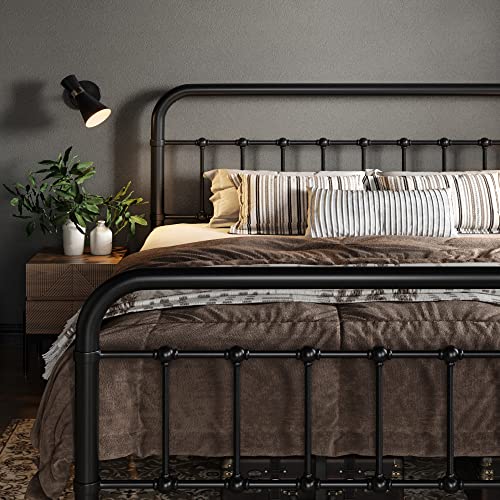 Victorian Iron-Art Bed